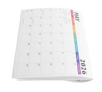 FUNOMOCYA Aesthetic Magnetic Calendar Fridge Planner Extended Monthly Organizer with Strong Magnets for Stability Tear-resistant Paper for Family Management and Easy Kitchen Scheduling