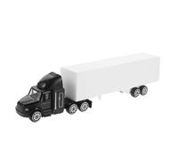 FUNOMOCYA Alloy Dump Truck Model for Miniature Freight Vehicle with Metal Build Realistic Container Design for Desktop Decoration and Imaginative