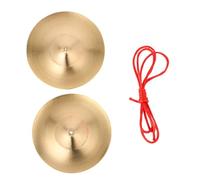 FUNOMOCYA Alloy Material Boys and Girls Finger Cymbals for Dance and Music Education