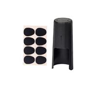FUNOMOCYA Alto Saxophone Ligature Mouthpiece Pads Saxophone Reed Protection Professional Sax Accessories Plastic Ligature for Soprano Tenor Clarinet