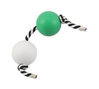 FUNOMOCYA Asalato Percussion Balls Handheld Shaker for Beginners Impact Resistant Rhythm Sandballs in Bright Green White Lightweight Portable Instrument for Outdoor Activities Classroom Team
