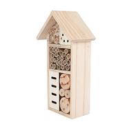 FUNOMOCYA Attract Butterflies Wooden Bee House for Garden Multi-purpose Courtyard Room Cabin