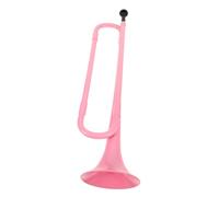 FUNOMOCYA B-Flat Plastic Trumpet for Beginners Youth Musical Instrument Lightweight Wind Instrument Comfortable to Hold for School Bands and Student Performances