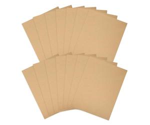 FUNOMOCYA Back to School Braille Writing Paper for Blind People 15pcs Khaki Blank Sheets for Braille Learning and Practice Sessions, Improves Writing Skills, Visually Impaired Paper Sheet