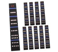 FUNOMOCYA Beginner-friendly Violin Finger Guide 10pcs Fretboard Note Stickers for Violin Players Intonation