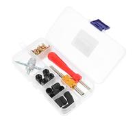 FUNOMOCYA Bike Valve Core Remover Kit Copper Stainless Steel Tire Valve Caps Installer Tool for Car Motorcycle Bicycle Repair Compact Lightweight Mechanic Tool