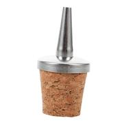 FUNOMOCYA Bitter Bottle Pourer Top Replacement with Metal and Wood Cork Base, Easy to Mix and Pour Drinks, Comfortable Fit for Home Bars and Restaurants, for Cocktail Bitters