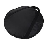 FUNOMOCYA Black Cotton Ballet Tutu Bag for Cymbals with Handhold Design, Small Pocket Pouch, Organize Accessories and Not Easy to Deform Instrument Pouch for Musical Instrument