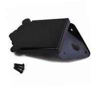 FUNOMOCYA Black Metal Mandolin Tailpiece Triangle Design Replacement for Guitar Mandolin with Screws