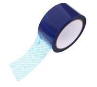 FUNOMOCYA Blue Pet Security Tape for Boxes Voidopen Tamper Evidence
