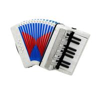 FUNOMOCYA Boy Girl Accordion Educational Musical Instrument Boys and Girls Introductory Toy Grade Material for Learning Music