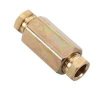 FUNOMOCYA Brake Line Adapter Fitting Internal Threaded Brake Hose Connector for Automotive Durable Coupling Nut for Tubes Easy Installation Connection