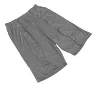 FUNOMOCYA Breathable Washable Elderly Urinary Trousers Men Modal Fabric Dark Grey 5-point Shorts Patient Incontinence Pants for Bedridden Care and Post-surgery Use