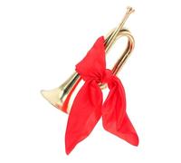 FUNOMOCYA Bugle Musical Instrument for Orchestra with Comfortable Grip and Easy to Handle Features, Made of Copper and Cloth, for Bands and Performance Use in Brass Wind Instruments