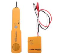 FUNOMOCYA Cable Receiver and Sender with Network Short Circuit Tester Anti-burning Line for Phone Cable Tracking Use Wire Locator and Diagnostic Tool for Network and Telephone Line