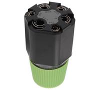 FUNOMOCYA Car Coin Holder Decorative Coin Container Plastic Black for Desk and On-the-go Use