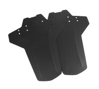 FUNOMOCYA Carbon Fiber Pattern Bike Mudguard Front Rear Flaps for Road and Mountain Bikes Dustproof Flexible Wings with Zip Tie Straps for Easy Installation and Mud Protection