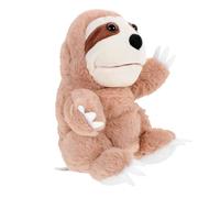 FUNOMOCYA Cartoon Plush Sloth Hand Puppet Soft Animal Role Play for Storytelling Interactive Play Stimulates Creativity and Communication Skills