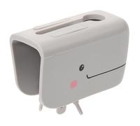 FUNOMOCYA Cartoon Silicone Whale Bath Spout Cover for Safety Tub Faucet Protector with Soft Gray Material Easy to Install and Clean Bathtub Faucet Safety Cover