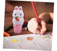 FUNOMOCYA Cartoon Sticker Stamp for Intellectual Development with Unique Animal Designs and Fade Resistant Stamper for Boys and DIY Crafts and Handbooks