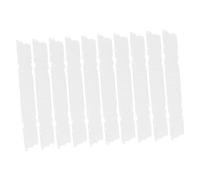 FUNOMOCYA Cat Scat Mat with Anti-cat Spikes, 10pcs Plastic Scat Pads for Garden and Balcony Deterrent, Sturdy Barrier for Indoor and Use