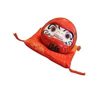 FUNOMOCYA Ceramic Daruma Piggy Bank for Saving Money Creative Luck Daruma Doll Adorn Decoration Japanese Culture Gifts for Home Coin Jar