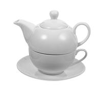 FUNOMOCYA Ceramic Tea Set English Afternoon Tea Style Teapot Cups and Saucers for Household Ceremony