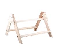 FUNOMOCYA Chick Standing Rack Pet Chicken Stand Poultry Stand Chicken Mesh Verm Treats Compatible