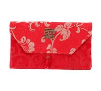 FUNOMOCYA Chinese Brocade Red Envelopes for Weddings and Lunar Year Festive Lucky Money Pockets with Traditional Design Multipurpose Cash Holders for Spring Festival and Birthdays