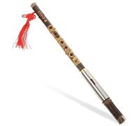 FUNOMOCYA Chinese Traditional Bawu Flute Key Elegant Sound Durable Materials for Beginners and Music Lovers for Learning and Performance