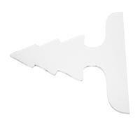 FUNOMOCYA Christmas Tree Cutting Board Handle Template, Acrylic Charcuterie Stencil for Woodworking, Chopping Board Tracing Template with Handle for Holiday Crafting