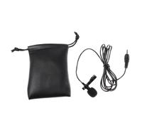 FUNOMOCYA Clip Lavalier Microphone for Smartphones Mini Condenser Mic with Jack High Sensitivity Dynamic Range Portable Design for Lectures Interviews Singing and Video Recording