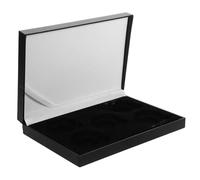 FUNOMOCYA Commemorative Coin Container Portable Coin Holder with Thickened Plastic Foam Dust-Resistant Case for Collectors Decorative Storage Box for Business Exhibitions