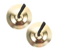 FUNOMOCYA Copper Cymbal Finger Bowl Perfect for Belly Dancers Zills Set Dance Instrument Musical Accessory Adult Dancer