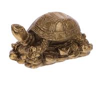 FUNOMOCYA Copper Luck Adornment Decorative Ornament for Home Office Car Fine Craftsmanship Desktop Decor with Mythical Dragon and Fortune Symbol Unique Feng Shui Family and Wedding