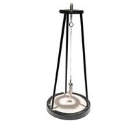 FUNOMOCYA Creative Metal Sand Pendulum Desk Ornament for Home and Office Decor, Modern Gravity-Driven Sand Art Sculpture for Living Room and Desktop Decoration