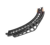FUNOMOCYA Curved Plastic Train Track Expansion Rail Replacement for Model Railroad Building Sturdy Safe Material Compatible with Railway Accessories Repair Upgrade for Boys Ages