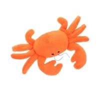 FUNOMOCYA Cute Cartoon Plush Crab Refrigerator Magnet Ocean Animal Locker Decor Fun Fridge Magnets for Kitchen and Office Decorative Magnetic Crab Modeling for Notes and Photos Unique
