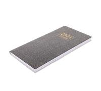 FUNOMOCYA Dated Planner Notebook with PU Cover Lightweight Work Schedule Organizer with Monthly Calendar and Meeting Notebook Compact Academic Agenda for Teachers College Students