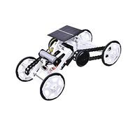 FUNOMOCYA DIY Solar Engineering Vehicle Kit Four Wheel Drive Climbing Car for Science Experiment Building with Solar Panel Promotes Creativity and Hand Eye Coordination