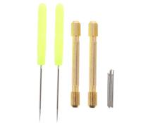 FUNOMOCYA Doll Hair Rooting Tool DIY Rerooting Kit with Copper Tube Needles for Doll Wig Implant and Hair Repair Practical Handcraft Supplies Random Color