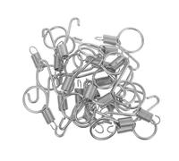 FUNOMOCYA Door Spring Hook Replacement 20pcs Spring Latch for Rabbit Strong Durable Pet Cage Lock
