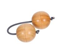FUNOMOCYA Double Gourd Bamboo Kashaka Asalato Shaker Handheld Musical Instrument African Percussion Rattle for Beginners Stage Performers