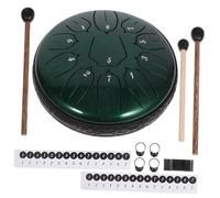 FUNOMOCYA Drum and Tongue Steel Tongue Drum Made of Steel Material for Boys and Girls Percussion Instrument for Creative Music Learning at Home