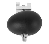 FUNOMOCYA Drum Pedal Beater Head And Spring Bass Drum Counterweight And Mute Pads For Single And Double Bass Drum Pedals Essential Drum Foot Pedal Parts For Musicians Black