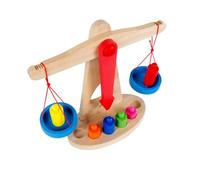 FUNOMOCYA Educational Balance Scale Teaching Aid Tools for Early Learning Stem Math Game for Boys and Interactive Science Laboratory Equipment