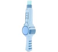FUNOMOCYA Electric Bubble Machine with Bubble Water Bottles Lightweight Portable for Easy for Home and Outdoor Play Birthday Gift in Light Blue