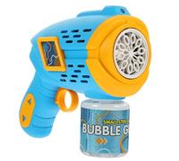 FUNOMOCYA Electric Bubble Maker for Portable Lightweight Bubble Machine with Easy Automatic for Indoor Outdoor Play Bath Fun in Sky Blue