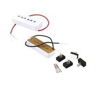 FUNOMOCYA Electric Guitar Pickup Set Pickups with Enhanced Treble Sustain Warmth for Blues Other Styles Easy Installation for Various Instruments