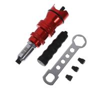 FUNOMOCYA Electric Rivet Tool Adapter for Cordless Drill Aluminum Alloy Riveter Head Multi-function Power Tool Replacement for Drilling Riveting and Screwing Portable Mechanic Accessory